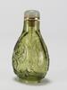 Qing-A Transparence Green Glass Snuff Bottle - 4