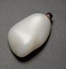 Qing-A White Jade Natural Form Snuff Bottle - 3