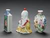 A Group of Three Porcelain Snuff Bottles - 4