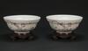 Late Qing/Republic-A Pair Of Famille-Glazed ‘Flowers’ Bowls