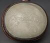 Late Qing/Republic-A White Jade Ruyi Insert Mother of Peral - 4