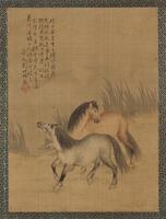 Liu Shilin (Late Qing) Horses