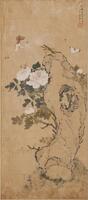 Ju Lian (1828 - 1904) Ink And Color On