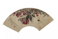 Li FengGong (1884-1967) Fan Painting