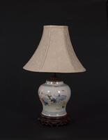 Yong Zheng -An Famille-Rose “Boys At Play” Vase Lamp