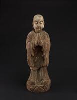 A Wood Carved Buddha