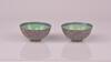 Republic-A Pair Of Famille-Glazed Full Flowers Bowl