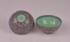 Republic-A Pair Of Famille-Glazed Full Flowers Bowl - 10