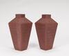 Early 20th Century-A Pair Of Zisha Vases - 2