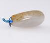 Qing-A White Jade With Russet Skin Snuff Bottle - 5