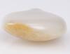 Qing-A White Jade Russet Skin Pebble Form Snuff Bottle - 7
