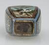 Qing A Cloisonné ‘Pine And Crane’ Snuff Bottle - 5