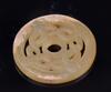 Antique - A Jade Circular Snake Pendant