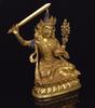 A Gilt-Bronze Figure Of Manjushri - 2