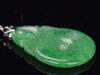 A Jadeite Carved Gold-Coin Pendant - 3