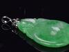 A Jadeite Carved Gold-Coin Pendant - 5