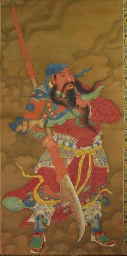 Attributed To - Li Gonglin (1049-1106) Guan Yu
