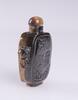 Late Qing/Republic - A Tiger Eye Carved Snuff Bottle - 3