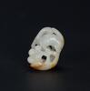 Qing - A Russet White Jade Carved Fox Toggle - 5
