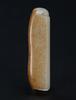 Qing - A Russet White Jade Feather Holder - 2