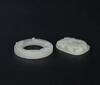 Qing-Two Pieces Of White Jade Carved Chilung - 4