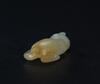 Qing - A Russet White Jade Carved Fox Toggle - 3