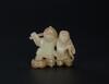 Ming - A White Jade Carved Two Boy - 3
