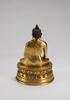 Mongolia A Gilt-Bronze Figure Of Sakyamuni - 4