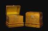 Qianlong And Of Period-A PAIR OF GILT-LACQUERED DRAGON AND PHOENIX PORTABLE CHESTS - 2
