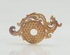 Han - A Jade Carved Dragon Disc - 2