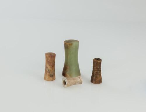Shang/Zhou- A Group Of Four Jade Tubes