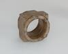 Neolithic - A Jade Gong - 5 x 5 x 3.3 cm - 4