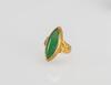 Republic - A Jadeite Mounted With Gold RingJadeite Ring (Guarantee Grade A Natural Jadeite Or Money Back Within 30 Days.) - 2