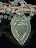 A Translucent Jadeite Beads Necklace And Jadeite Peach Pendant - 3