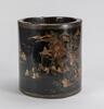 QingA Gilt-Lacquered ‘Landscape’ Large Brush Pot - 3