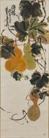 Wu Chang Shuo (1844-1927)<br>Ink And Color On Paper, Hanging Scroll. Signed And Seals.
