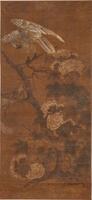 Anonymous - Eagle - Ink And Color On Silk, Hanging Scroll. Have Zhang Daqian Collector Seal Stamp.