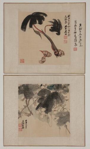 Zhang Daqian (1899-1983) Two Painting Album