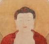 Anonymous - A Painting Of Sakyamuni - Ink And Color On Silk, Hanging Scroll. - 5