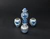 Qing-A Group Of Four Blue And White Jug