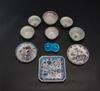 Qing- A Group Of 10 Porcelains Dish - 2