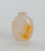 Qing - An Agate Carved ‘Pine, Deer And Crane,’ Snuff Bottle - 4