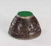 Qing- A Wooden Box with Two Dice and Coconut Cup - 5