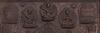 Qing - A Copper Twelve Zodiac Buddhism Plaque With Wood Framed - 2