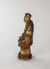 Qing-A Gilt Lacquer Painting Figure Of Guanyin - 3