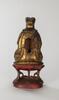 Qing-A Gilt Lacquer Painting Figure Of Guanyin - 5