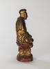 Qing-A Gilt Lacquer Painting Figure Of Guanyin - 6