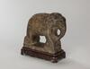 Qing- A Hard-stone Carved Elephant Statuen - 2