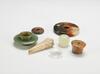 Qing - A Group Of Six Small Jade Stones - 4