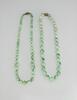 Republic - Two Jadeite Necklaces -(Guarantee Grade A Natural Jadeite Or Money Back Within 30 Days.)